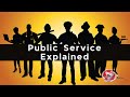 What is public service explained with examples  5 important factors necessary for public service
