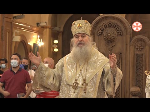 საკვირაო მსახურება ყოვლადწმინდა სამების სახელობის საპატრიარქო ტაძარში    15.08.2021