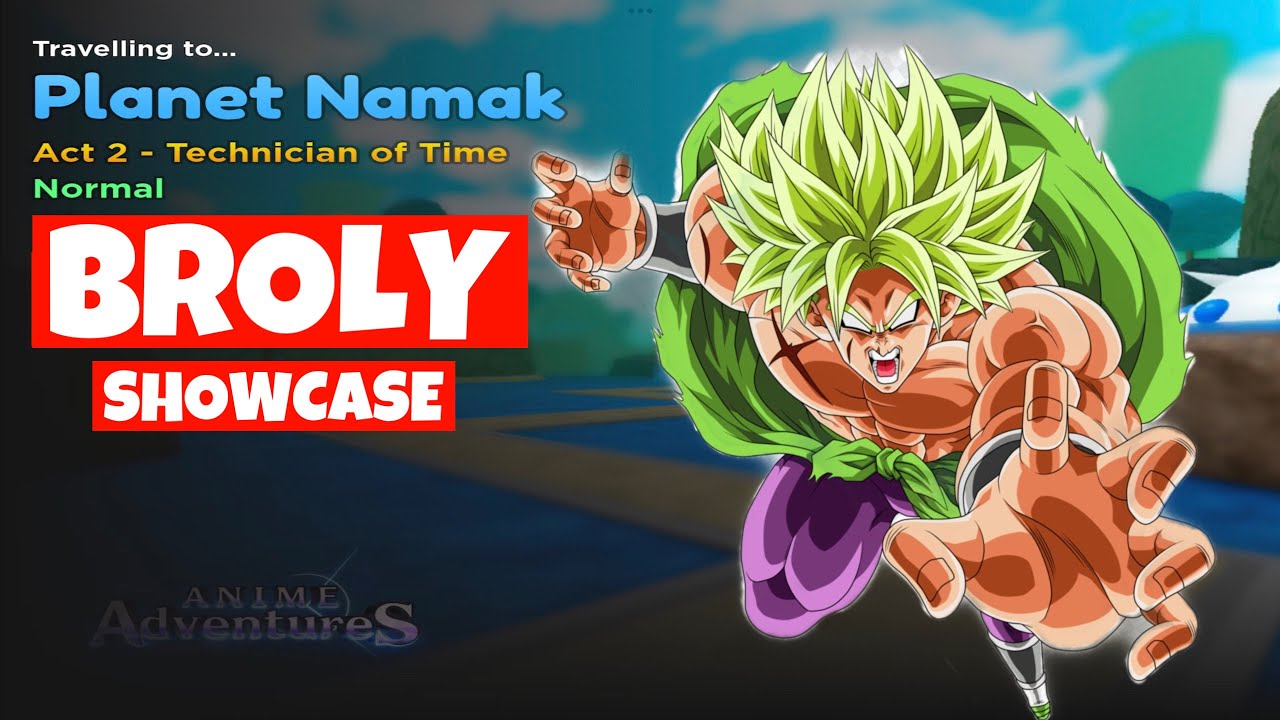 Powering up my Broly Evolve  Reroll  Max level Broly  Insane AOE  Damage  Anime Adventures  YouTube