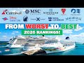 Ranking Cruise Lines From WORST To BEST Top Picks For 2026 
