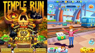 Subway Princess Runner (V/S) Temple Run 2 - Top Trending Games on YouTube  - Android/iOS Gameplay HD screenshot 5