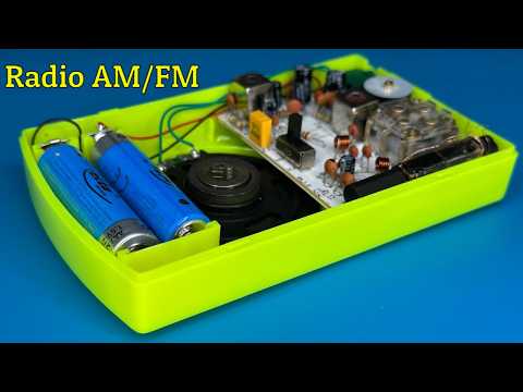 Can You Make a Radio at Home? Watch This! AM, FM Radio Electronic DIY Kit, Unikeyic