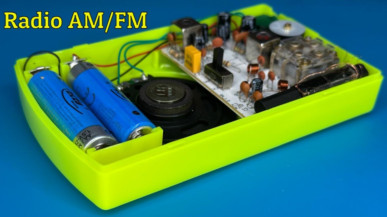 Можно ли сделать радио дома? Смотрите! Электронный набор для самостоятельного изготовления