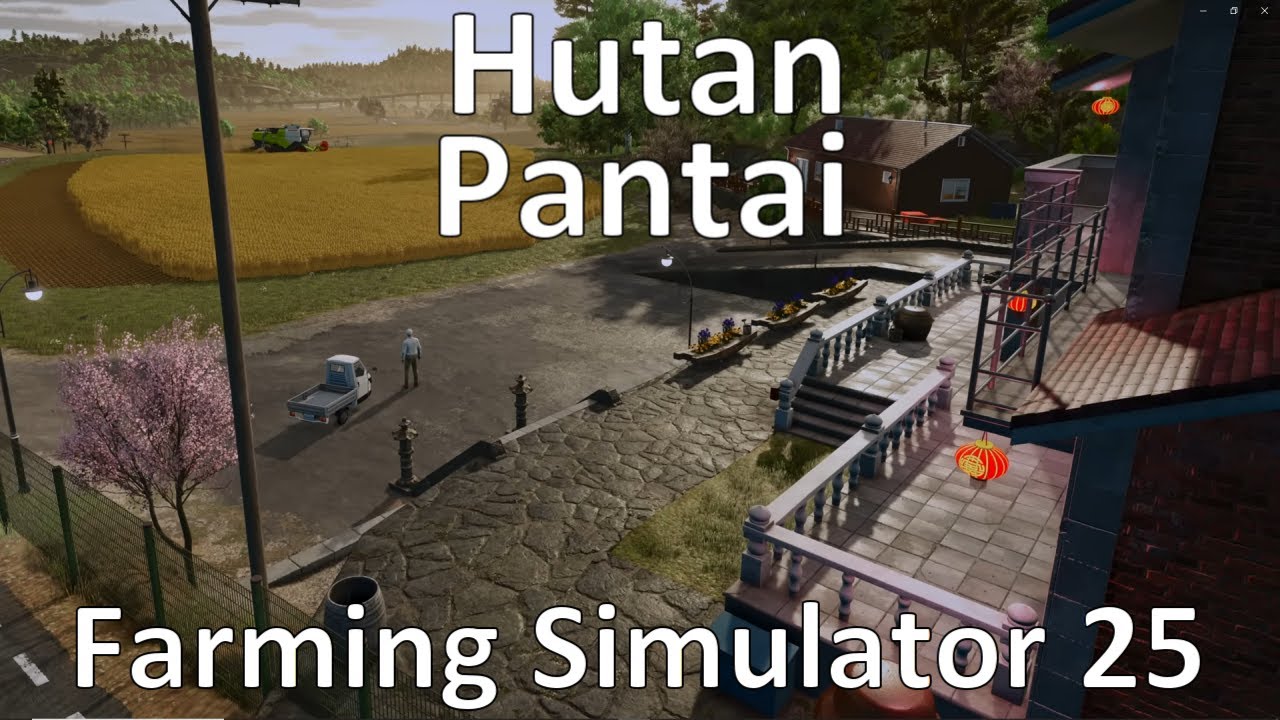 Hutan Pantai East Asian Map FS25