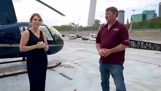 Gateway Helicopter Tours | Kim Jones featured on The American Dream TV + Selling St. Louis