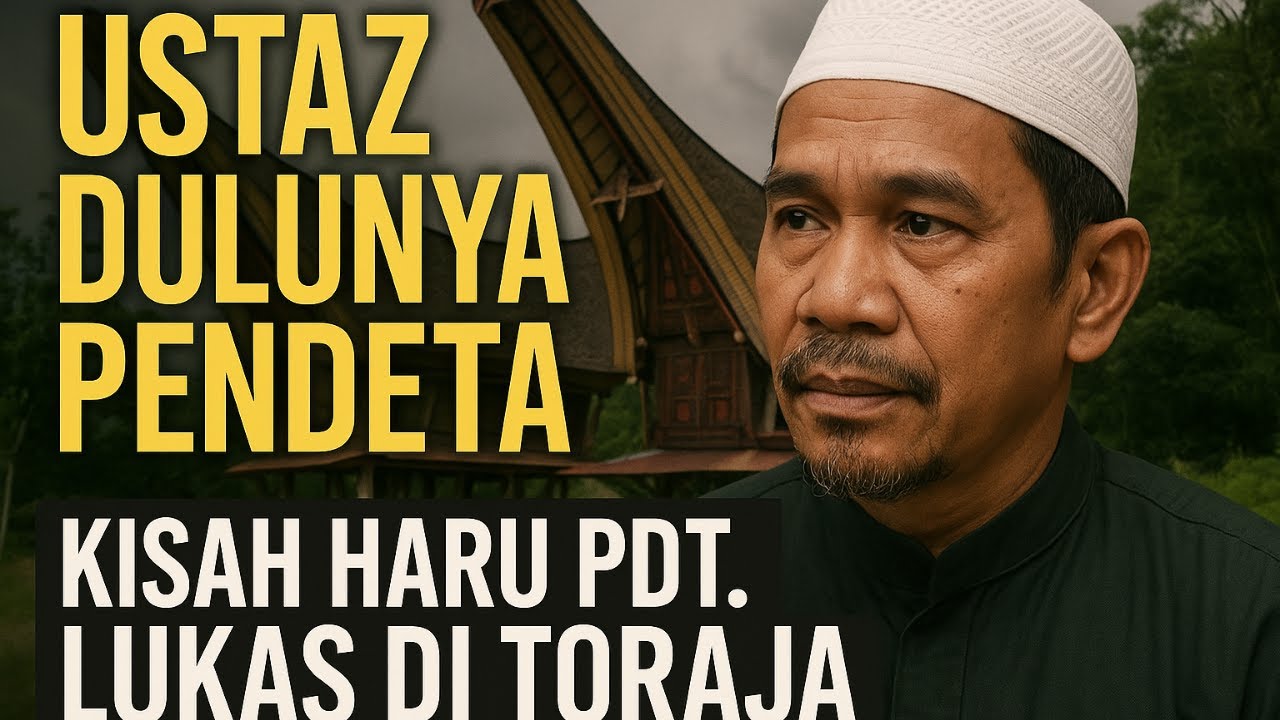 Ustaz Dulunya Pendeta – Kisah Haru Pendeta. Lukas di Toraja