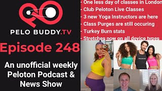 Pelo Buddy TV 248 - London Schedule Change, Club Peloton Live Classes, 3 New Instructors & more