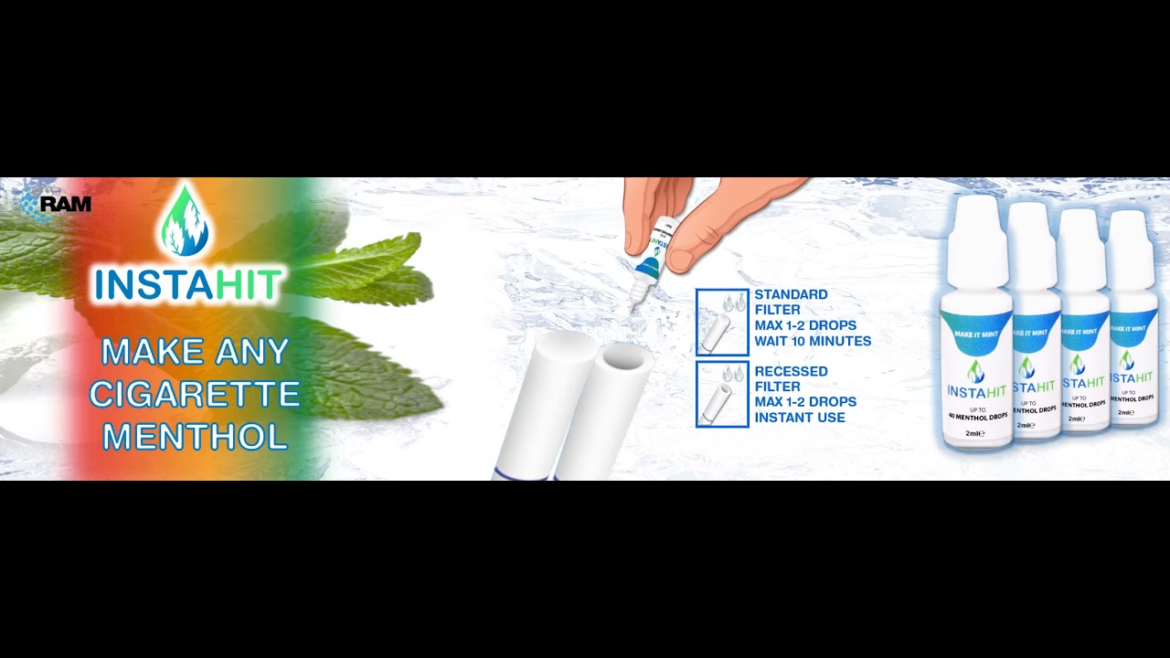 instahit menthol drops for cigarettes Instahit Menthol Flavour Drops