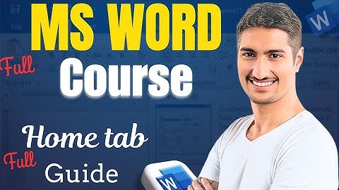 MS Word full course in Pashto: Your Complete Home Tab Guide Today!
