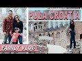 PULA ROMAN AMPHITHEATER IN CROATIA | Military Family Vlogs