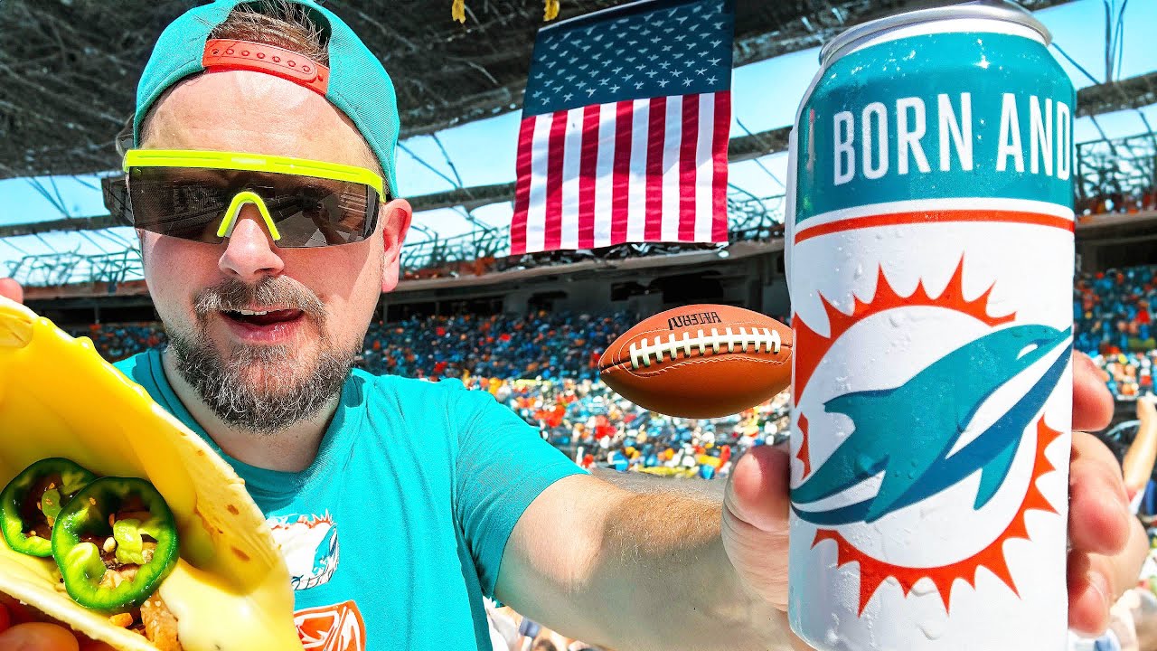 PELIPÄIVÄN HERKUTTELUA MIAMISSA! 🇺🇸 🐬 🏈 🌮 🍺