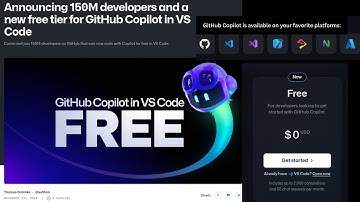 GitHub Copilot Free for now in VS Code: How to Use the New Free Tier for Any Code Editor! #copilot