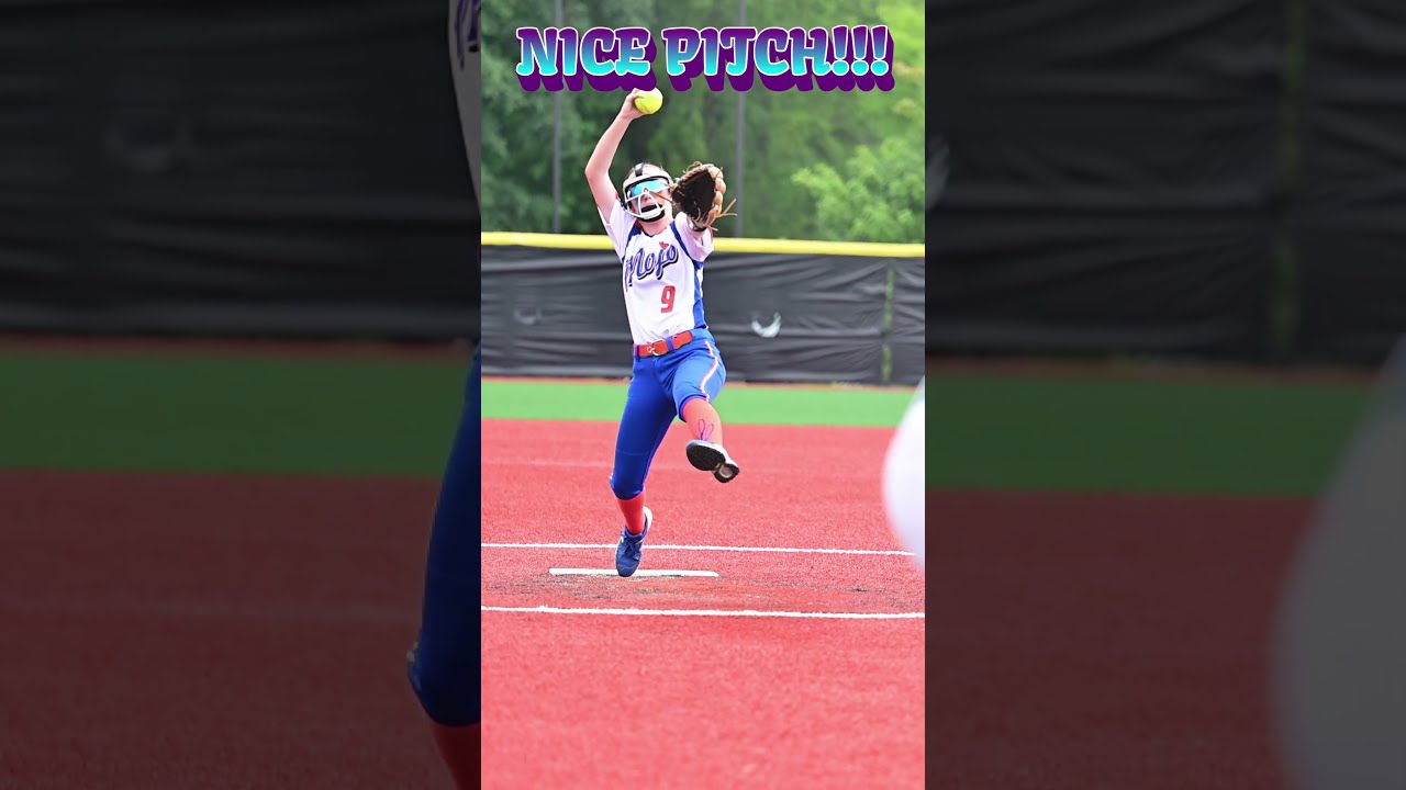 Slow Mo Showcase Softball Pitcher S Technique Unveiled Shorts