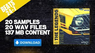 Royalty Free Trap Sample Pack - "The Legends" (Best Melody Trap Loop Kit 2022)