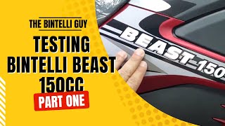 Bintelli Beast Motor Scooter 49Cc Vs 150Cc - Part 1