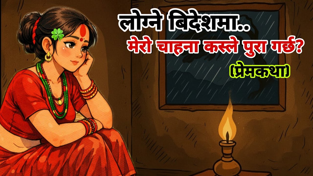 लोग्ने बिदेशमा..मेरो चाहाना कस्ले पुरा गर्छ?।।नेपाली प्रेमकथा(थोरे)।।Logne Bideshma।।Nepali katha🍀🍀🍀