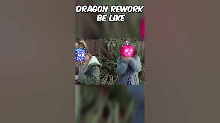Dragon Rework Be Like #bloxfruits