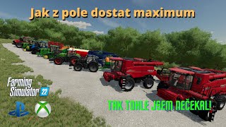 | FS22 | 4K | Zisk z pole - Má cenu vápno, orba, hnojení? Tohle jsem nečekal!