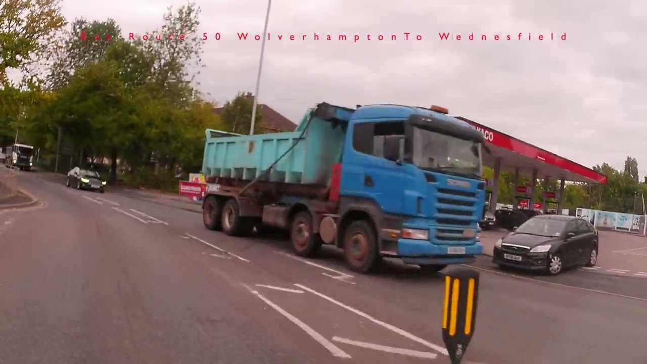 Bus Route 50 Wolverhampton To Wednesfield   4K