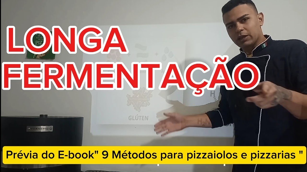 Pizza artesanal com Massa de longa fermentação | Prévia do e-book " 9 Métodos para pizzaiolos"