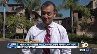 Scam targets Amazon customers worried of theft
