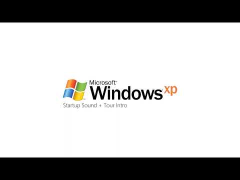 Combined Windows XP startup sound and tour intro