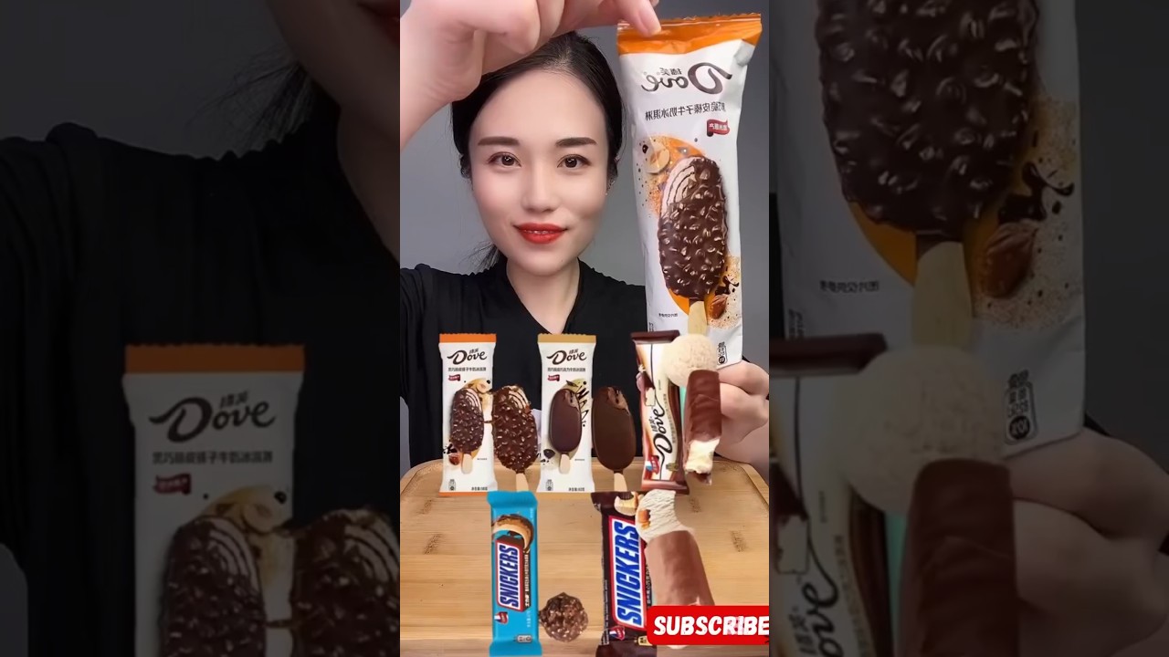 Magnum chocolate 🍫 ice cream 🍨 chocolate bar chocolate chrunchy chip ASMR eating chocolate mukbang