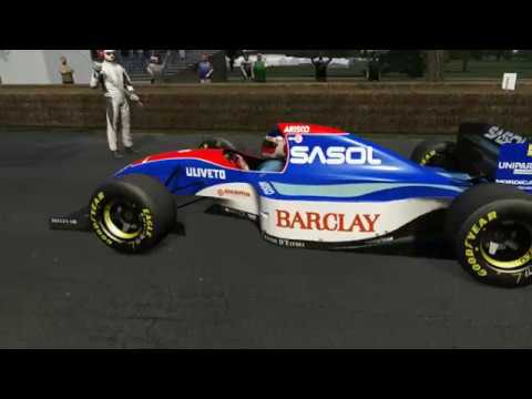 Ac Vr F1 Jordan 193 1993 Goodwood Hillclimb Youtube