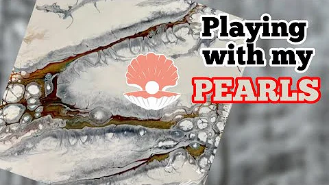 337. EXPERIMENTING NEW Cloud Pearl Recipe, Small Tweaks to evaluate, Acrylic Painting, Fluid Art