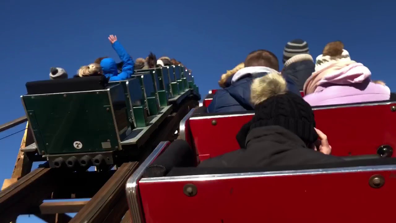 Grand National Roller Coaster Blackpool Pleasure Beach 2018 POV Full video