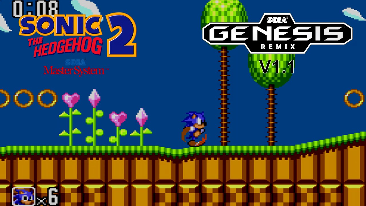 Sonic 2 (Master System) - Green Hills Zone (SEGA Genesis Remix) 