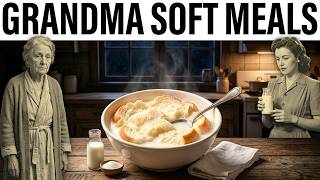 25 FORGOTTEN Soft Comfort Meals for Seniors Who Cook Alone