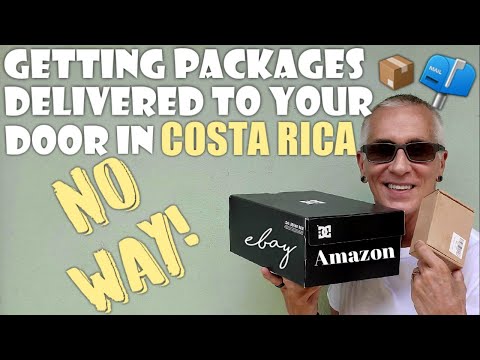 Living in Costa Rica - Get Packages w/Out Going to San Jose Convenient Delivery Service