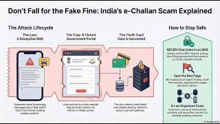 Day 26 – E-Challan Scam Explained ⚠️ | Fake Traffic Fine SMS & Payment Fraud