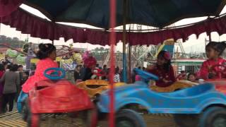 Swornim Bikram Shahi playing rotating car