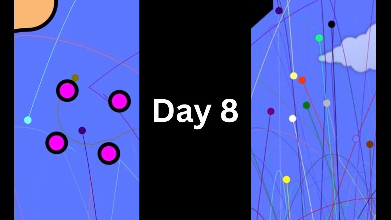 Day 8 in My Special Algicosathlon. Made in Algodoo