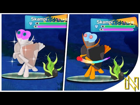 EVERY SHINY LOOMIAN STARTER! (Alpha Gleam)