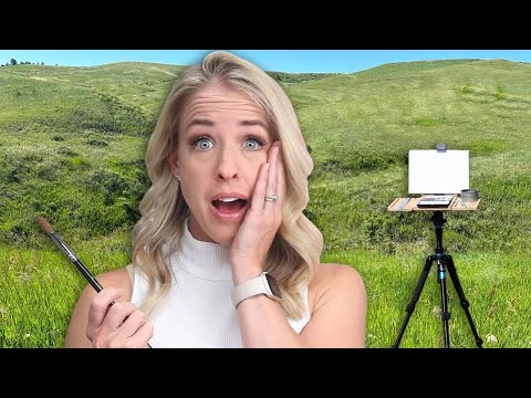 5 Reasons You Might Be Afraid to Try PAINTING OUTSIDE!