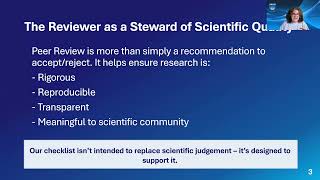 AVS Publications Webinar: Beyond the Checkbox: Elevating Peer Review Through Structured Evaluation