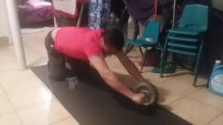 Adominales. Zumba Álvaro Perez