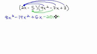 Multiply Binomial by Trinomial (FOIL)