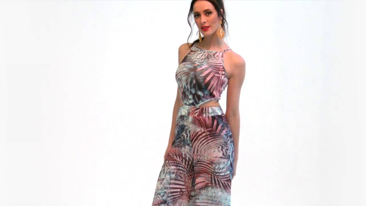 macacão longo estampado 2018