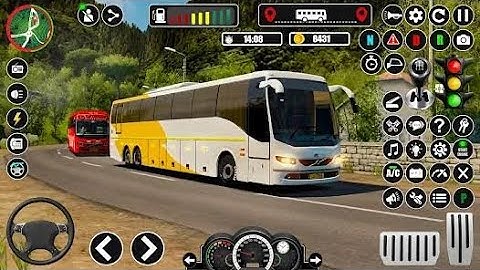 American Bus Simulator Gameplay Part 3 - Harini game Android Game