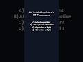 Physics: Optics Quiz #shorts #quiz #education #exampreparation
