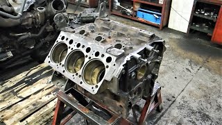Капитальный ремонт Двигателя OM501 LA Мерседес Актрос / часть 1: Разборка / Инфорком