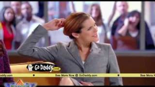 2010 super bowl tv ads: danica patrick godaddy.com news spot