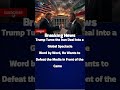 Trump Turns the Iran Deal Into a Global Spectacle