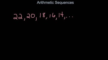 Introduction to Arithmetic Sequences