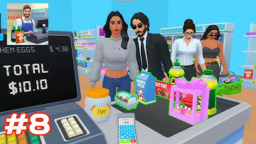 My Supermarket Simulator 3D - 100 days challenge part 8 Android-iOS Gameplay