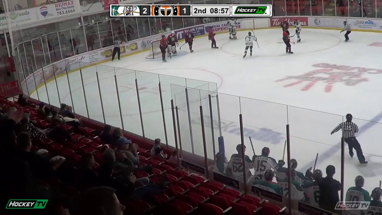 La Ronge Ice Wolves at Yorkton Terriers October 18th YouTube